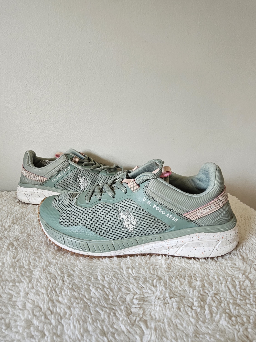 U.S. Polo Assn Women's Sage Mesh Athletic Sneakers
